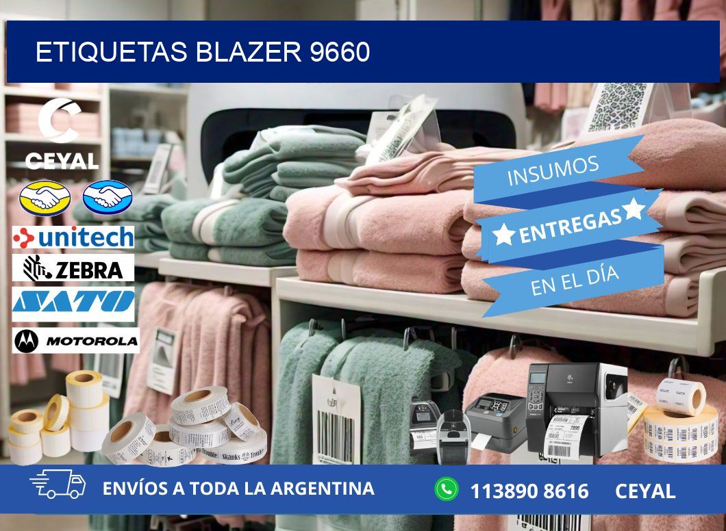 ETIQUETAS BLAZER 9660