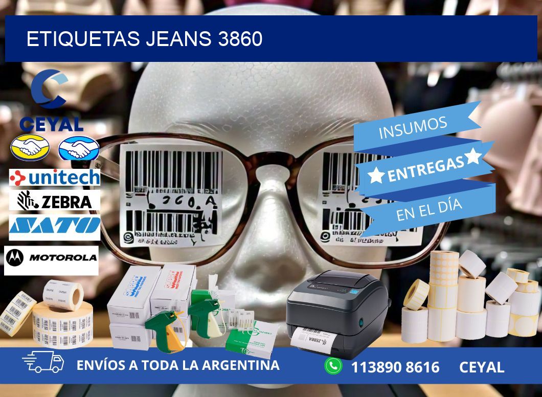 ETIQUETAS JEANS 3860