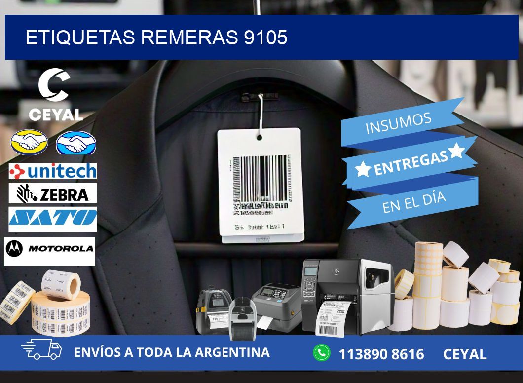 ETIQUETAS REMERAS 9105