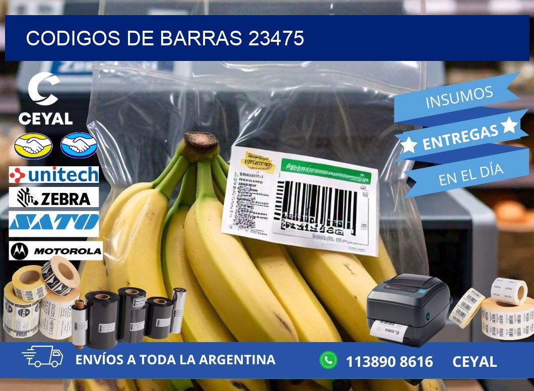 CODIGOS DE BARRAS 23475