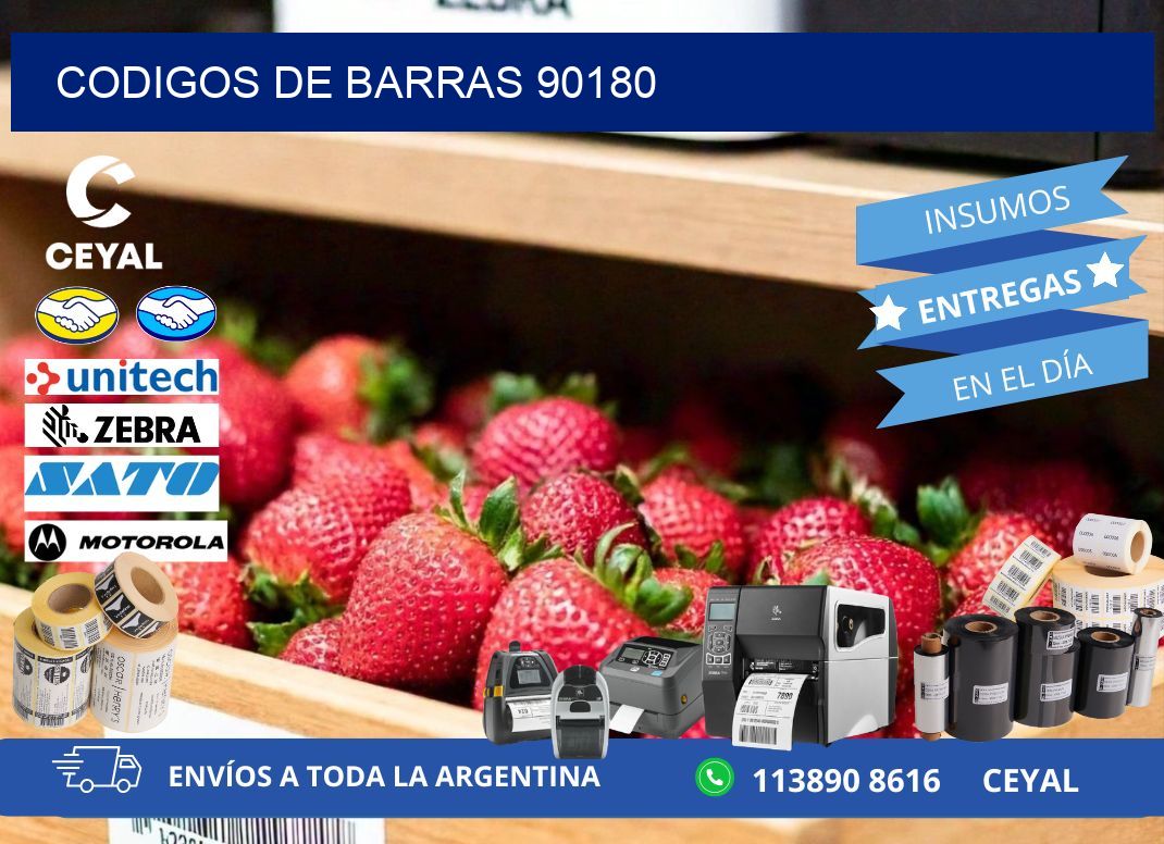 CODIGOS DE BARRAS 90180