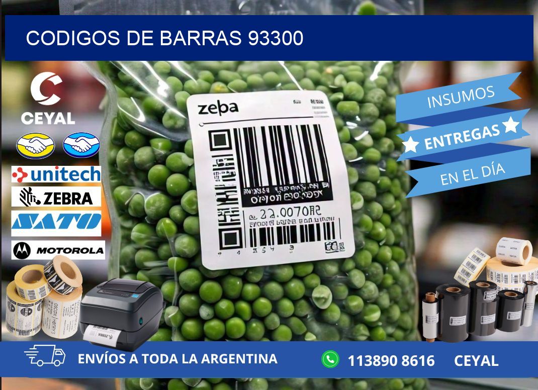 CODIGOS DE BARRAS 93300