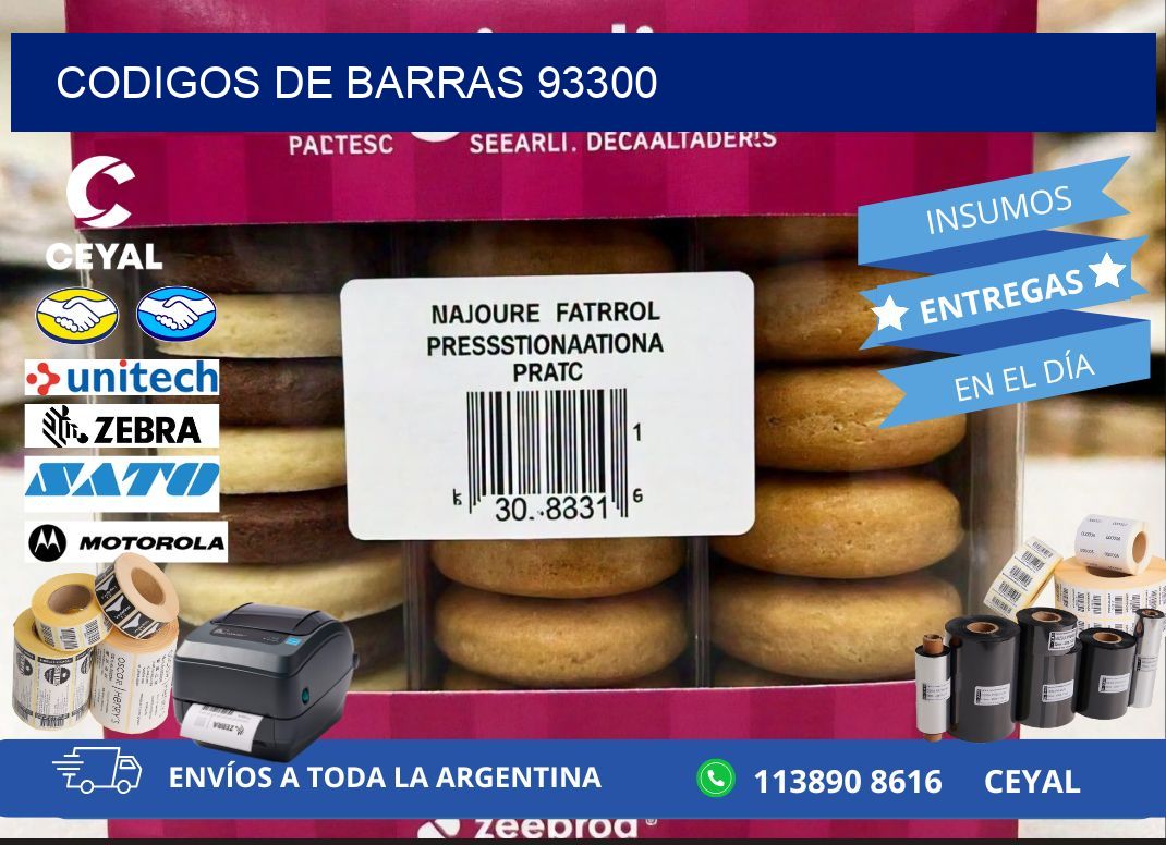 CODIGOS DE BARRAS 93300