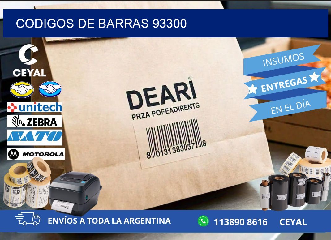 CODIGOS DE BARRAS 93300