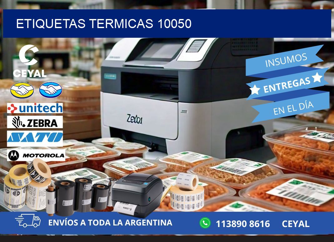 ETIQUETAS TERMICAS 10050