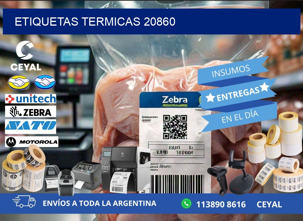 ETIQUETAS TERMICAS 20860