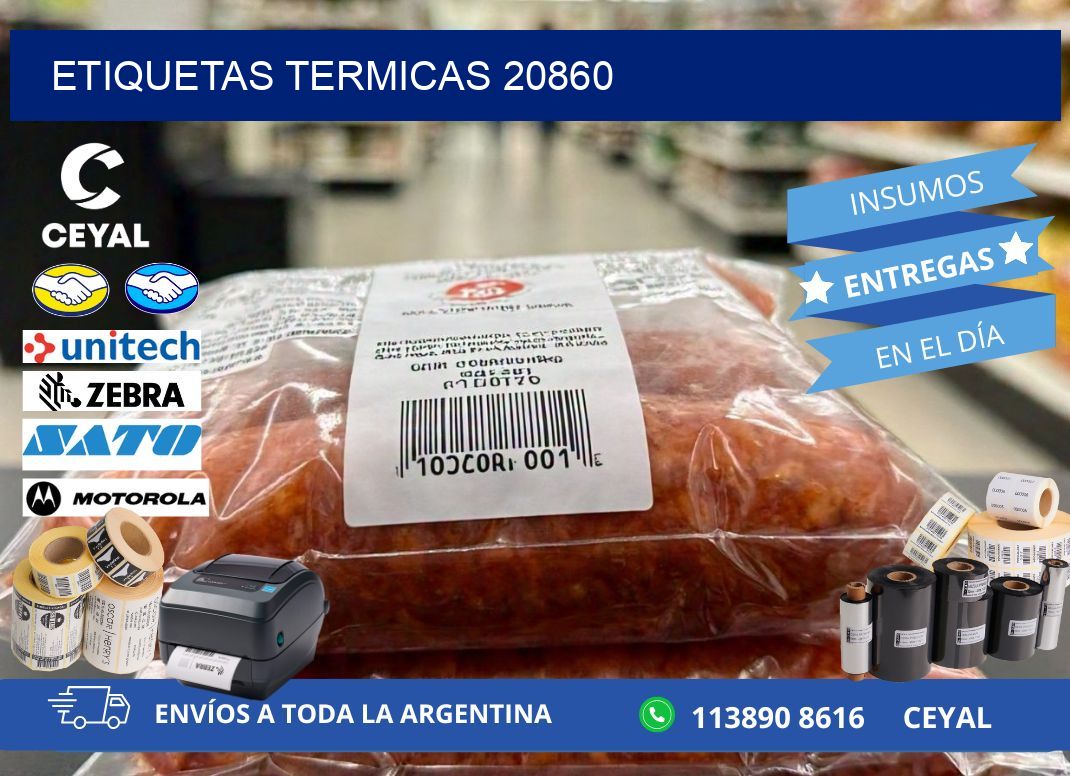 ETIQUETAS TERMICAS 20860