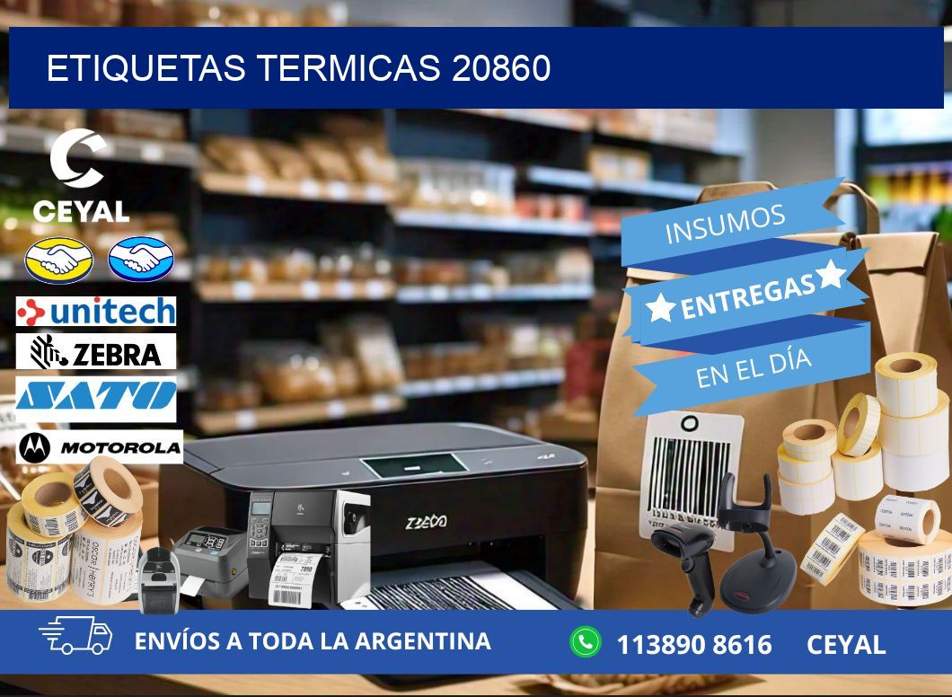 ETIQUETAS TERMICAS 20860