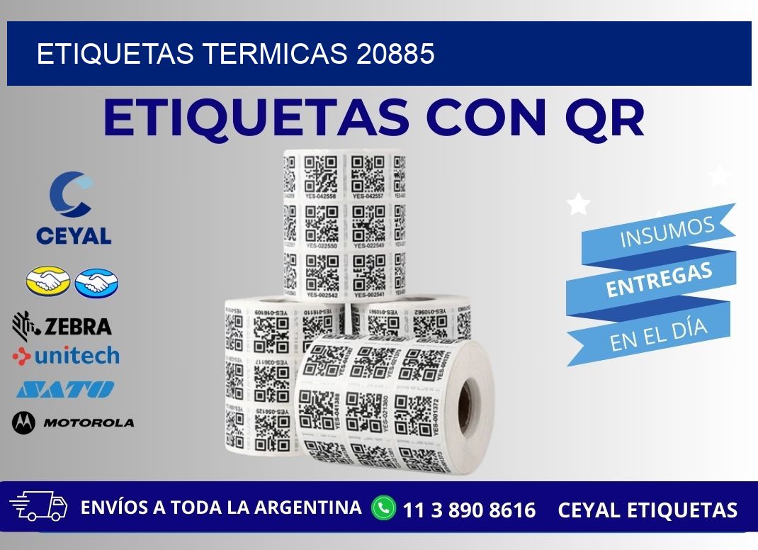 ETIQUETAS TERMICAS 20885