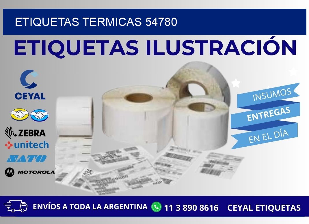 ETIQUETAS TERMICAS 54780