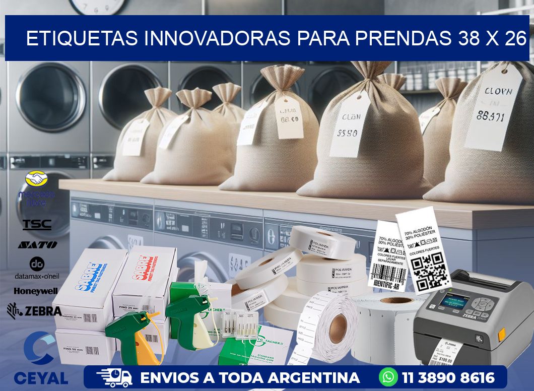 ETIQUETAS INNOVADORAS PARA PRENDAS 38 x 26