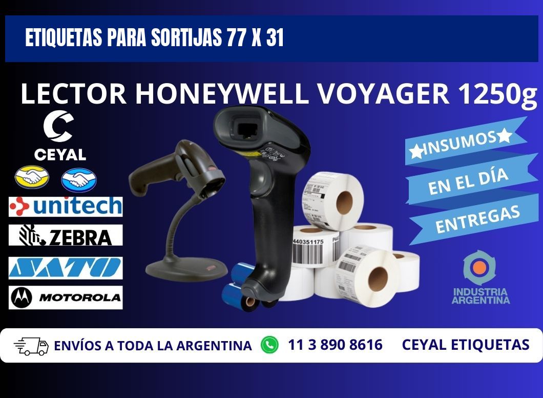 ETIQUETAS PARA SORTIJAS 77 x 31