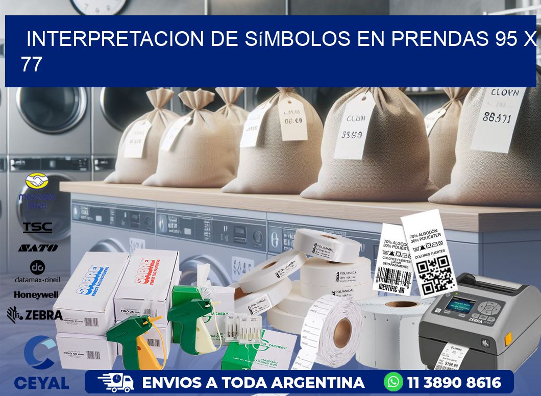 Interpretacion de Símbolos en Prendas 95 x 77