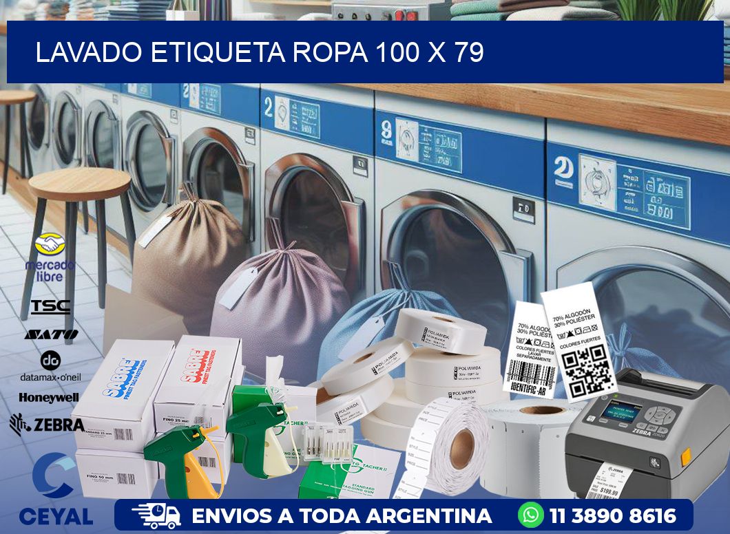 LAVADO ETIQUETA ROPA 100 x 79