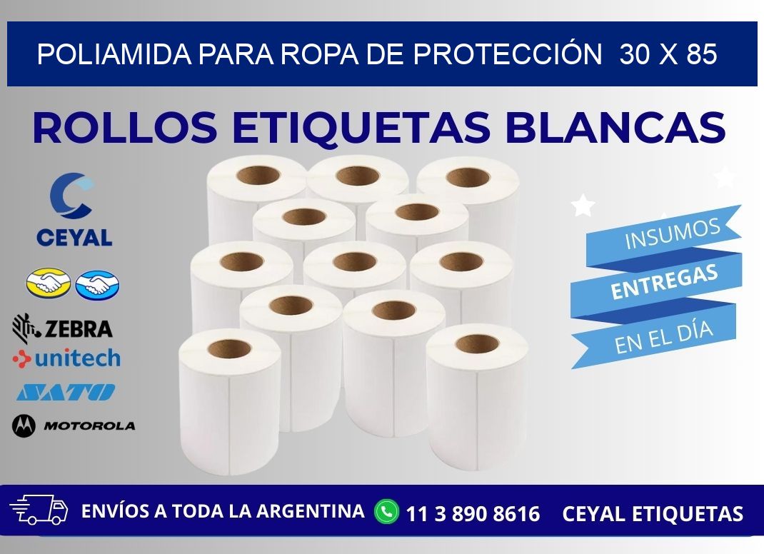 POLIAMIDA PARA ROPA DE PROTECCIÓN  30 x 85