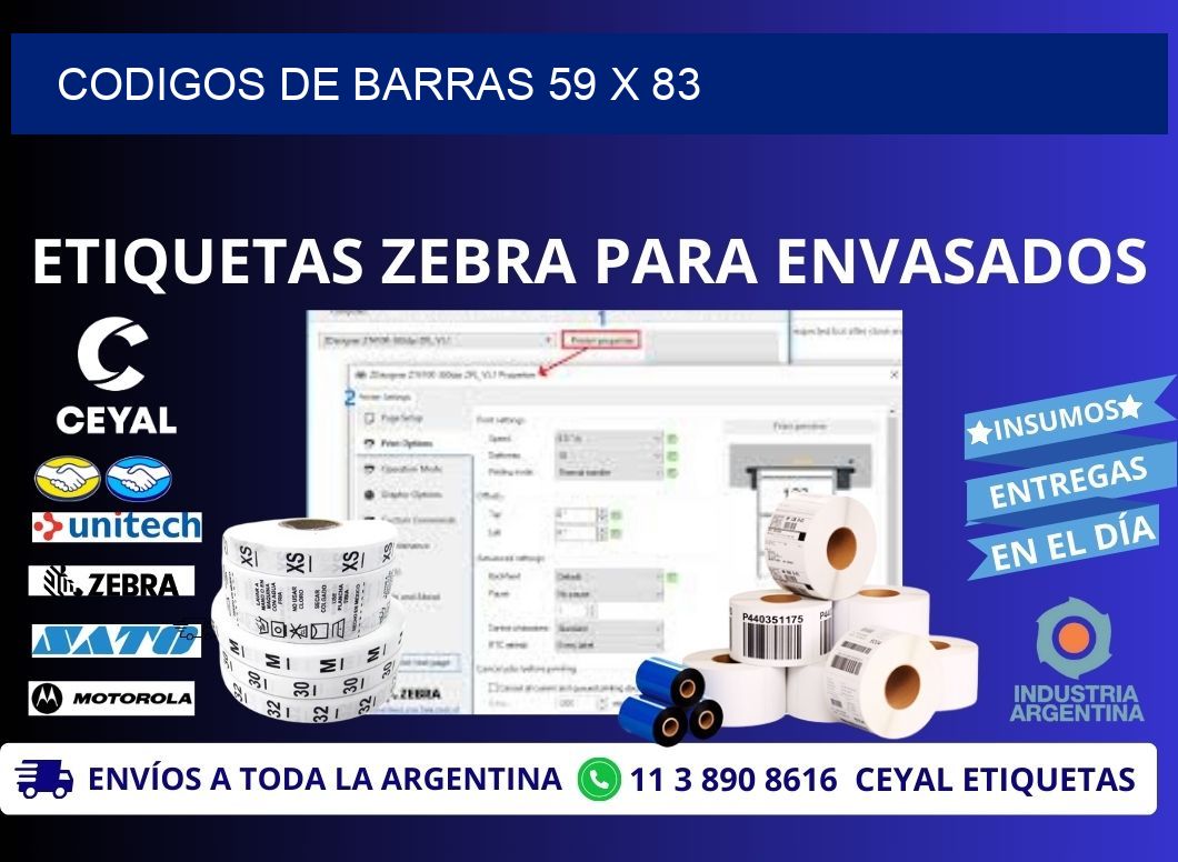 CODIGOS DE BARRAS 59 x 83