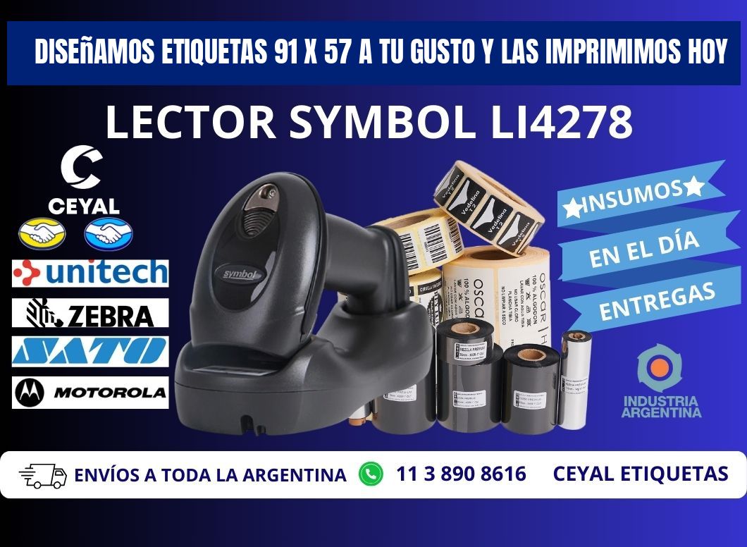 Diseñamos Etiquetas 91 x 57 a Tu Gusto y las Imprimimos Hoy