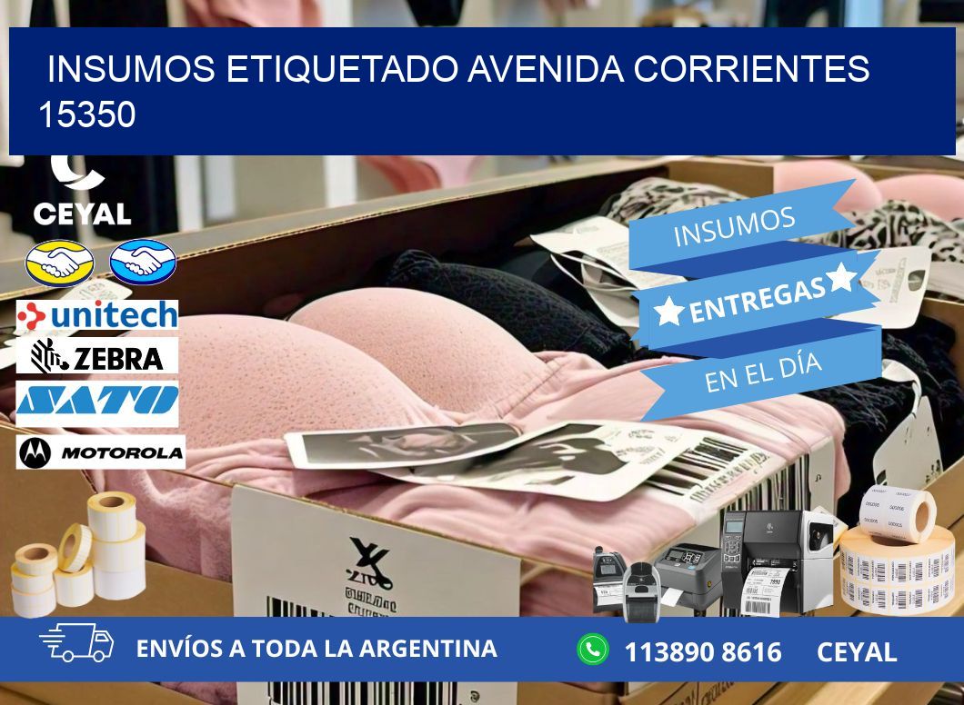 INSUMOS ETIQUETADO Avenida Corrientes 15350