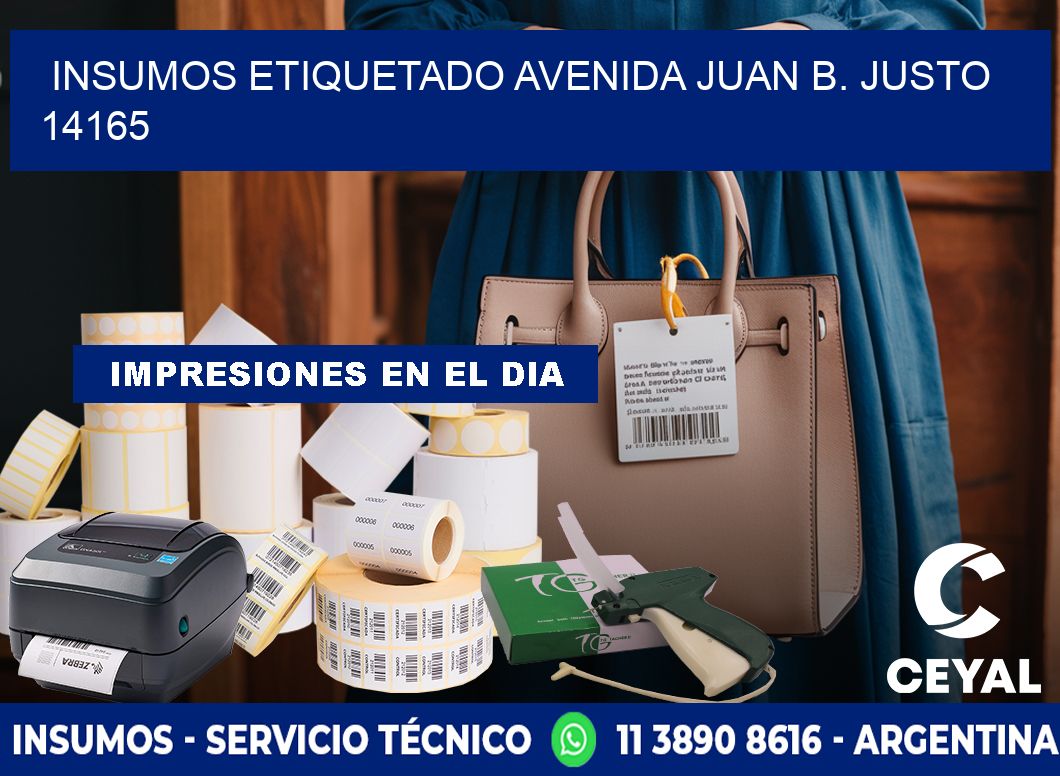 INSUMOS ETIQUETADO Avenida Juan B. Justo 14165