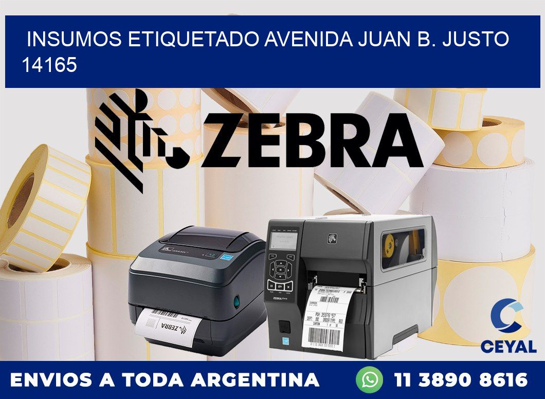 INSUMOS ETIQUETADO Avenida Juan B. Justo 14165
