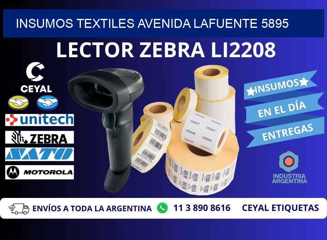 INSUMOS TEXTILES AVENIDA LAFUENTE 5895
