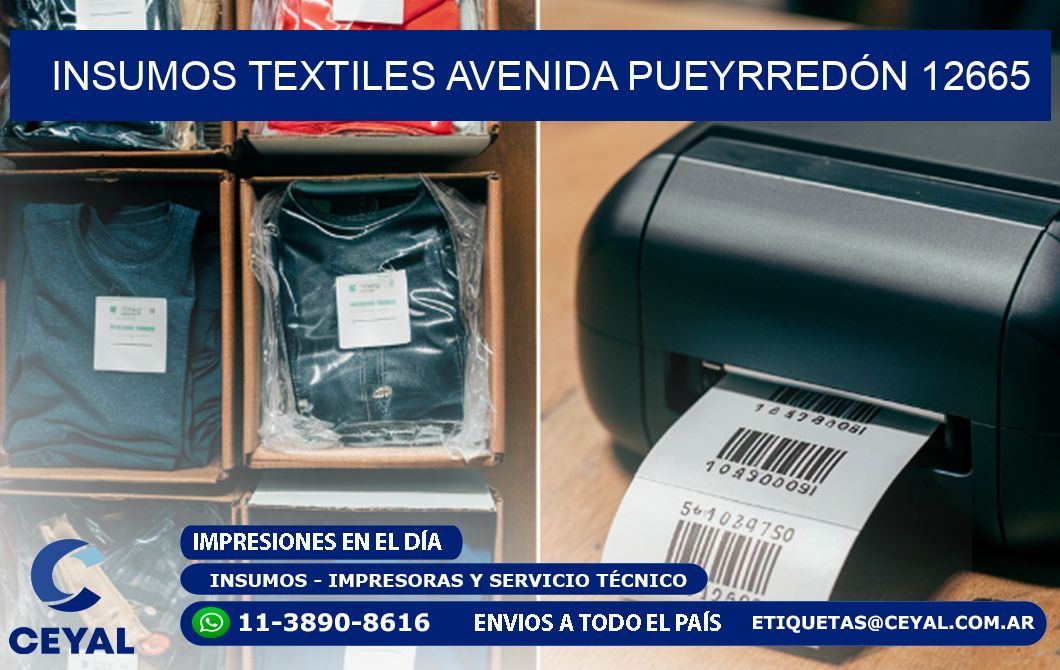 INSUMOS TEXTILES AVENIDA PUEYRREDÓN 12665