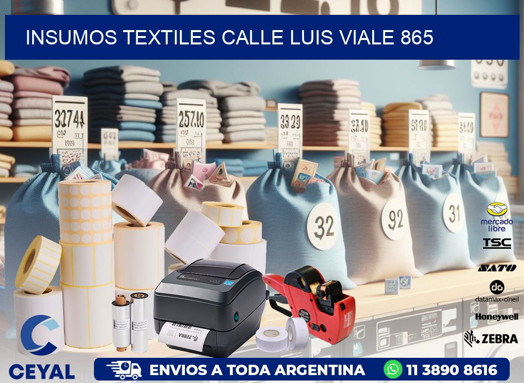 INSUMOS TEXTILES CALLE LUIS VIALE 865