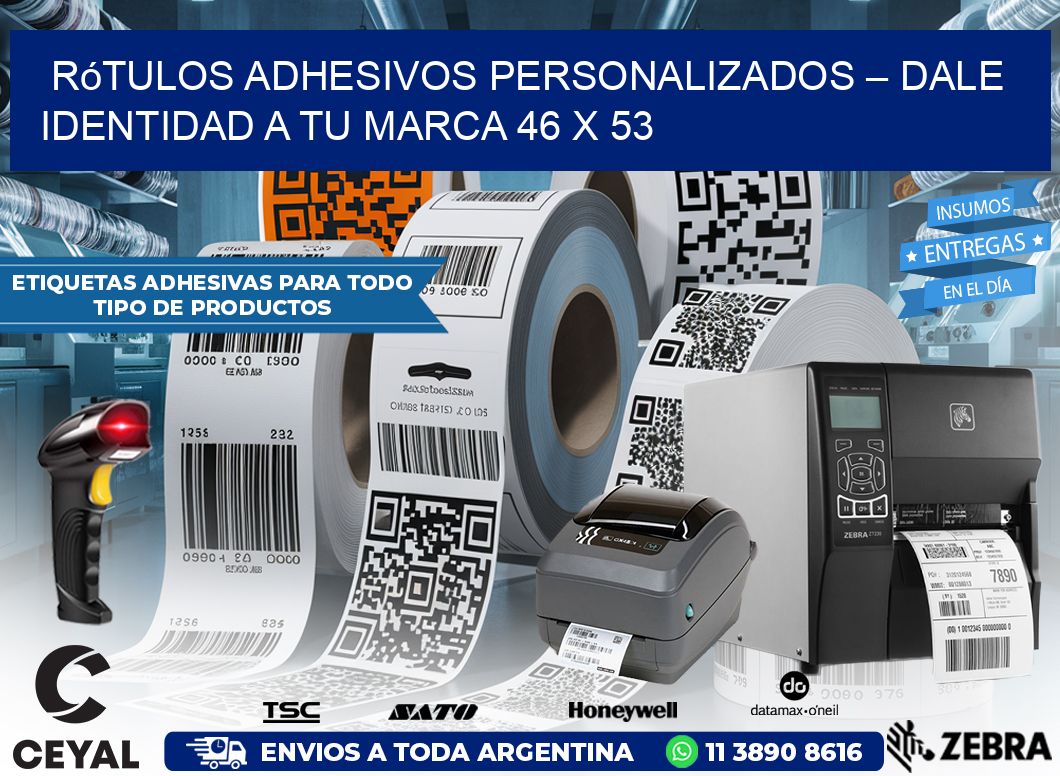 Rótulos Adhesivos Personalizados – Dale Identidad a Tu Marca 46 x 53