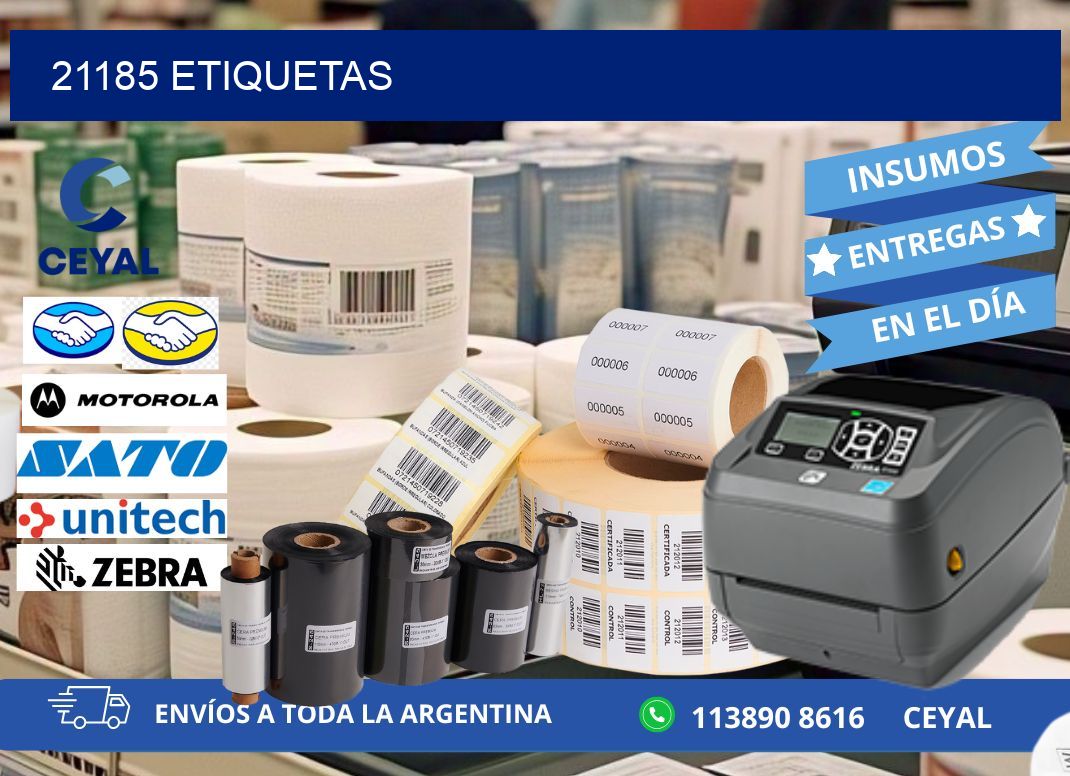 21185 ETIQUETAS