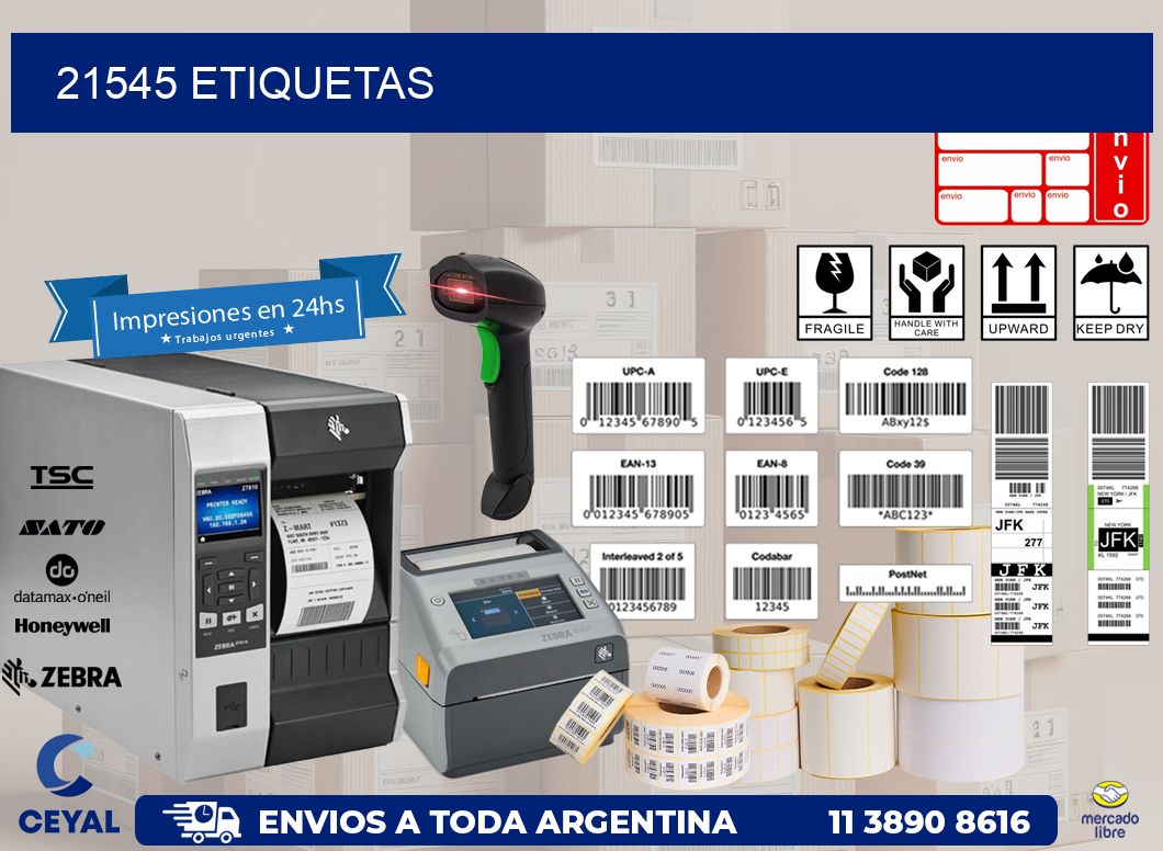 21545 ETIQUETAS