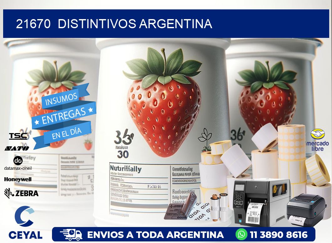 21670  Distintivos Argentina