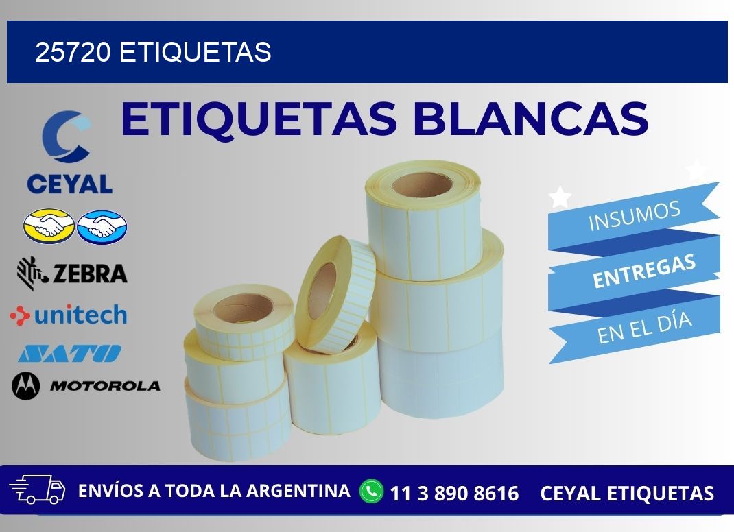 25720 ETIQUETAS