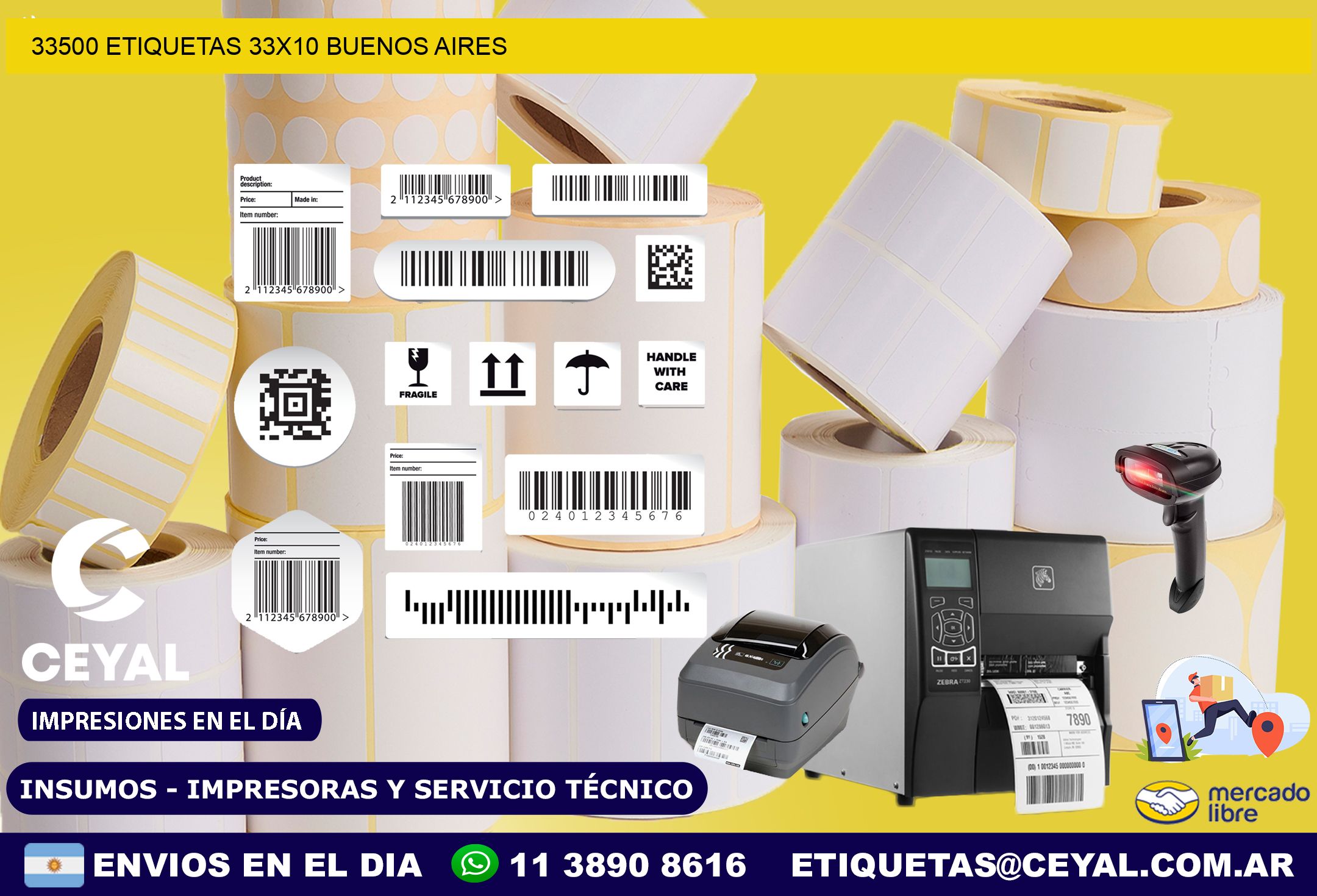 33500 ETIQUETAS 33×10 buenos aires