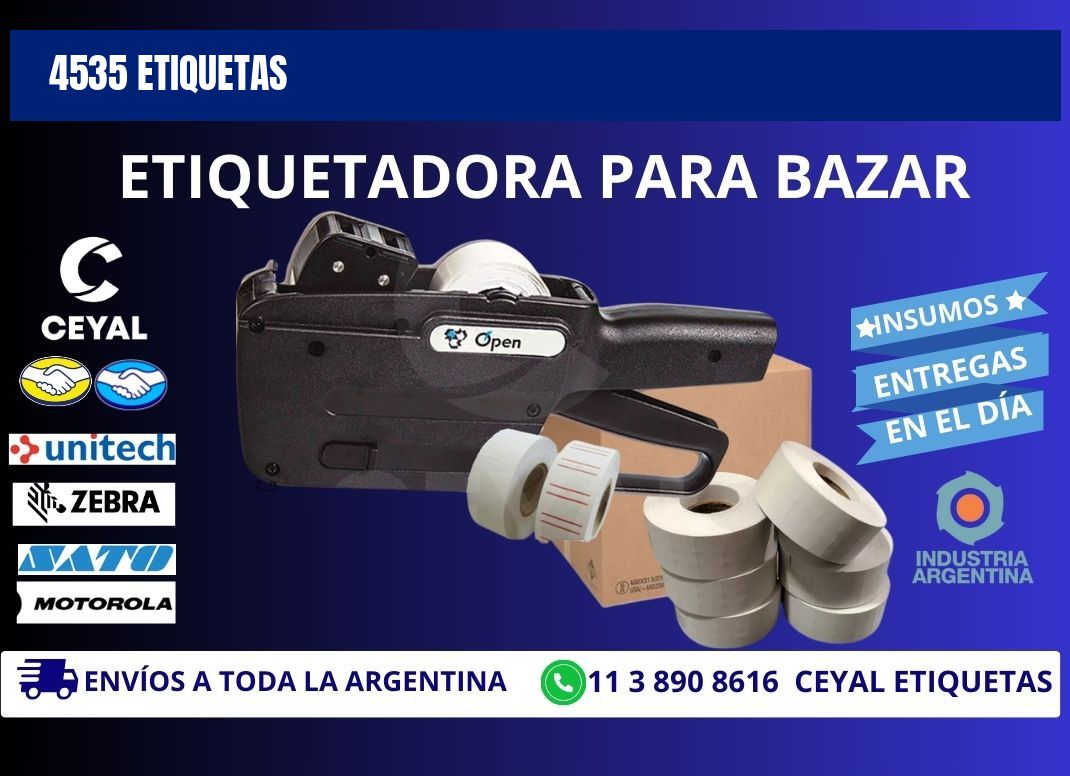 4535 ETIQUETAS
