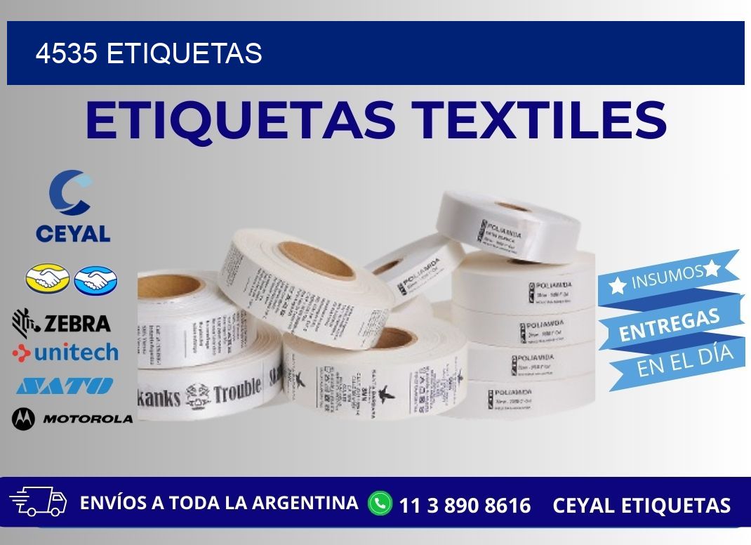 4535 ETIQUETAS