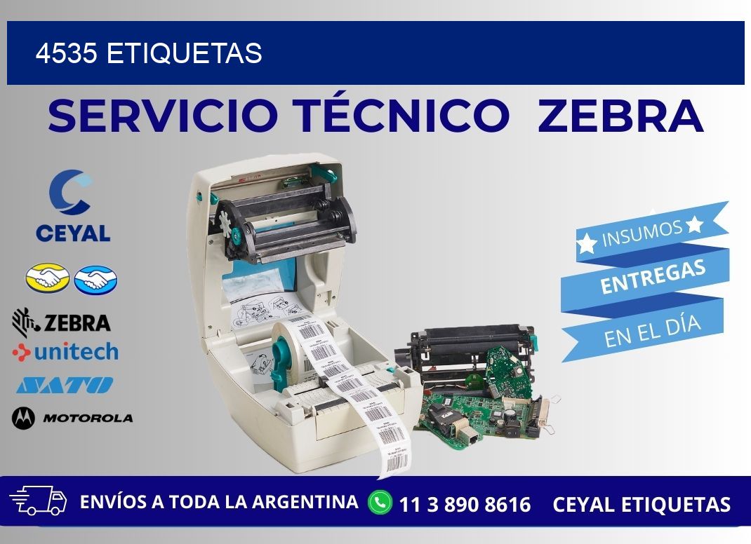 4535 ETIQUETAS