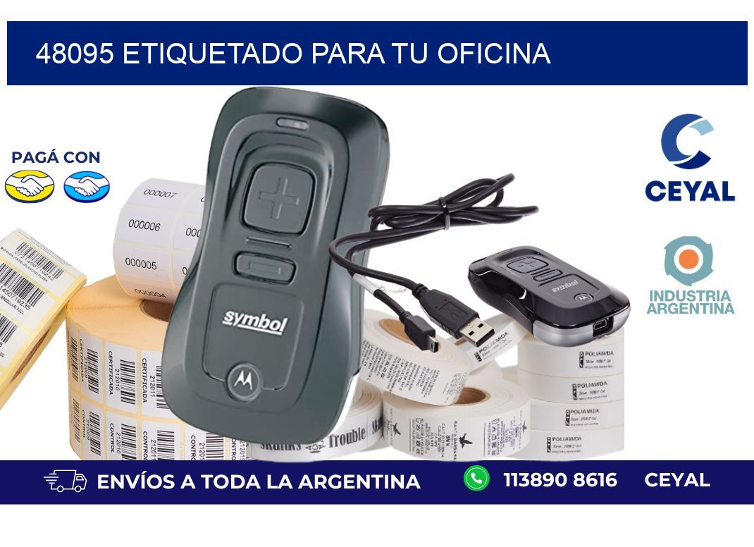 48095 ETIQUETADO PARA TU OFICINA