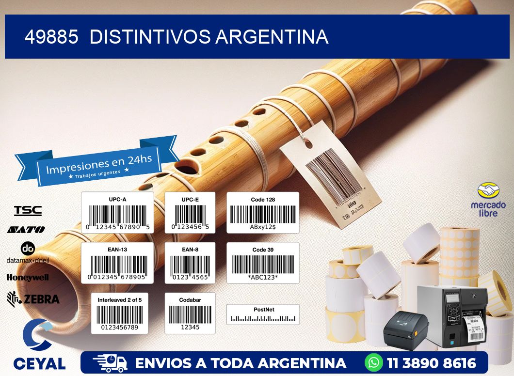 49885  Distintivos Argentina
