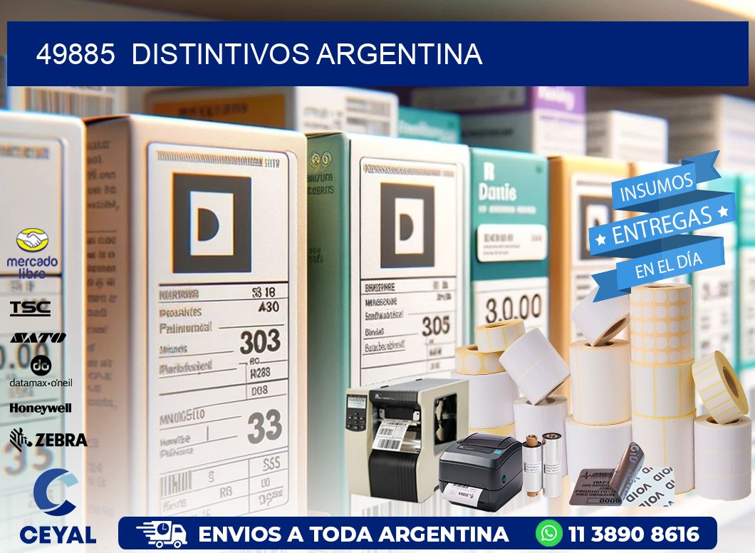 49885  Distintivos Argentina