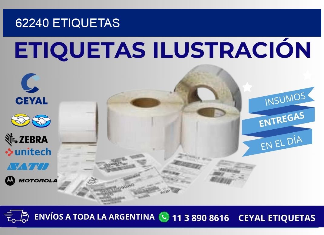62240 ETIQUETAS