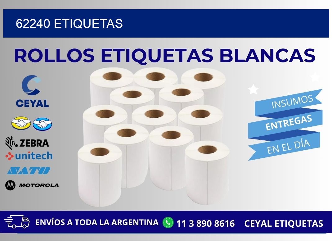 62240 ETIQUETAS
