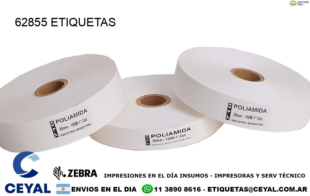 62855 ETIQUETAS