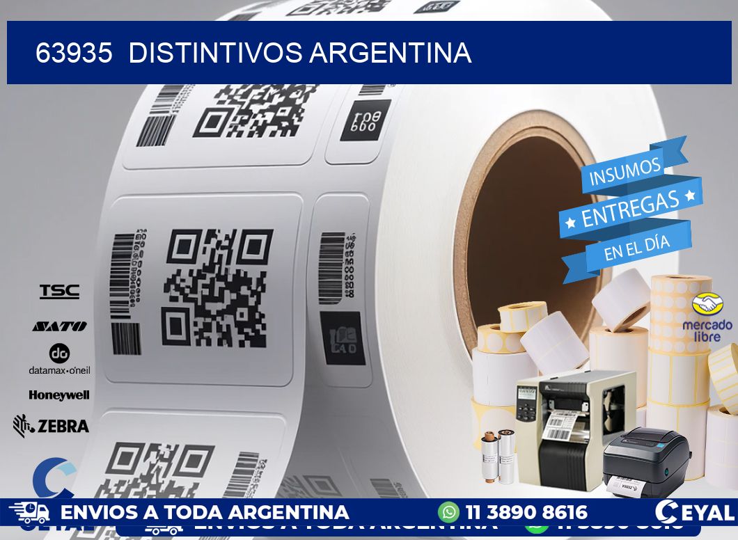 63935 Distintivos Argentina