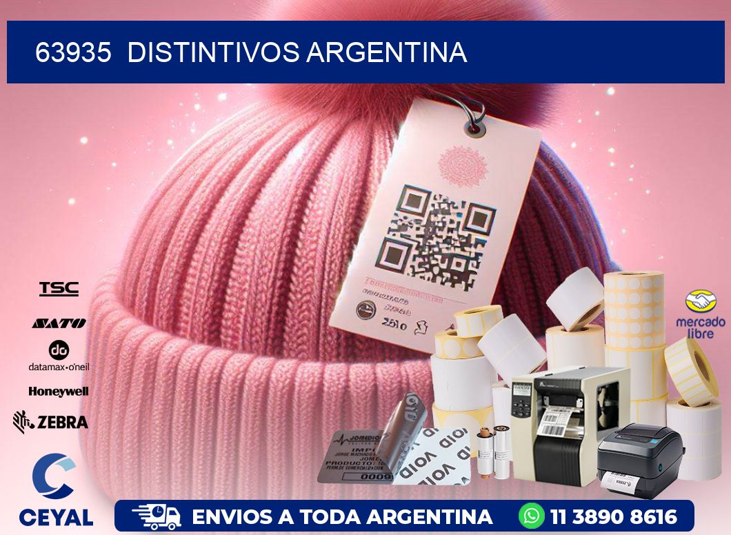 63935 Distintivos Argentina