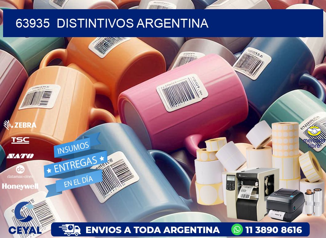 63935 Distintivos Argentina