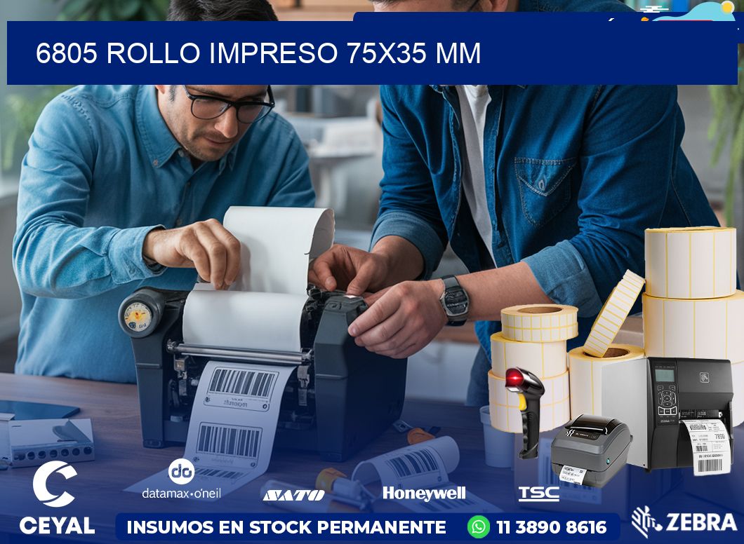 6805 ROLLO IMPRESO 75×35 mm