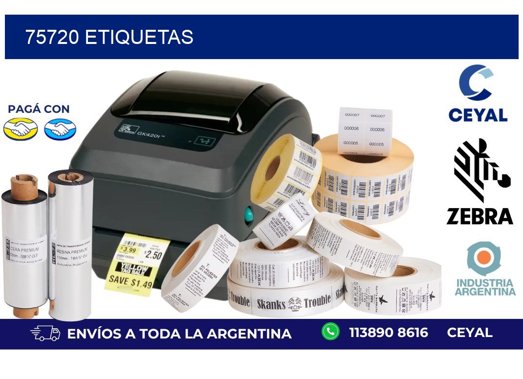 75720 ETIQUETAS