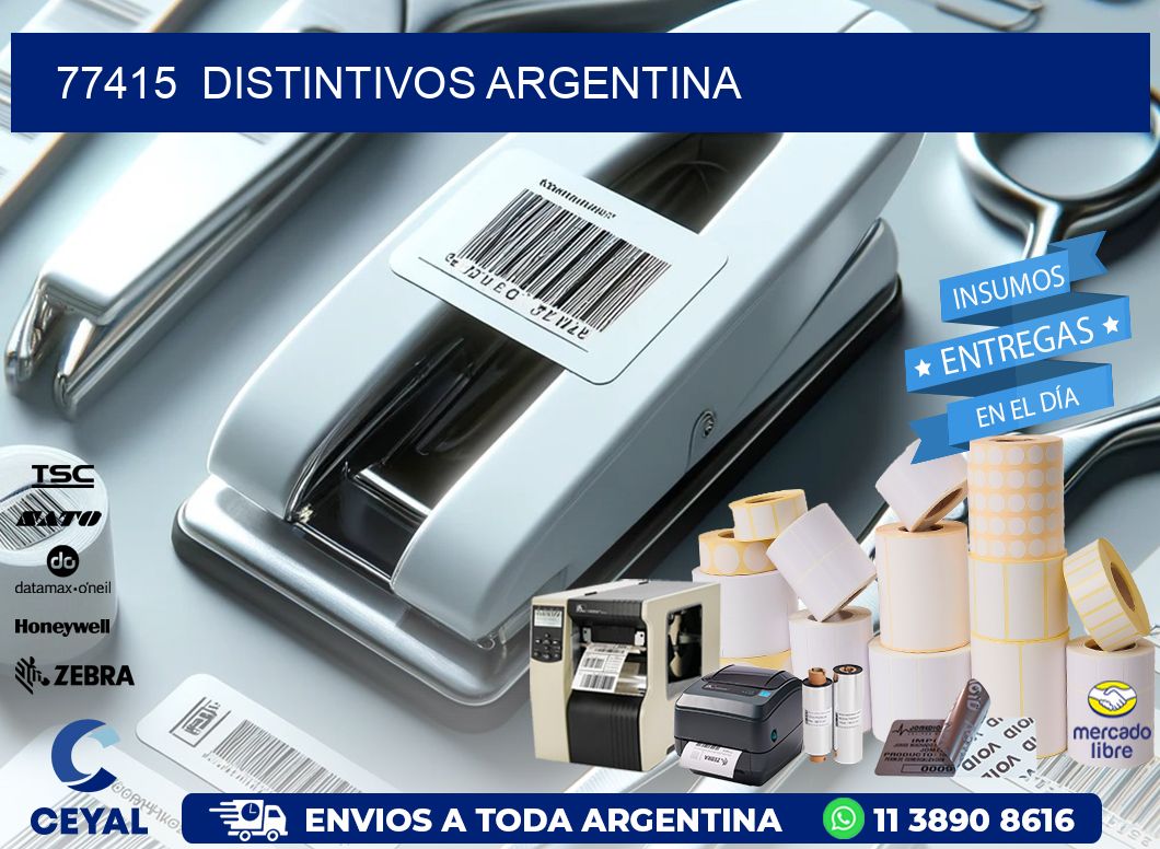 77415  Distintivos Argentina