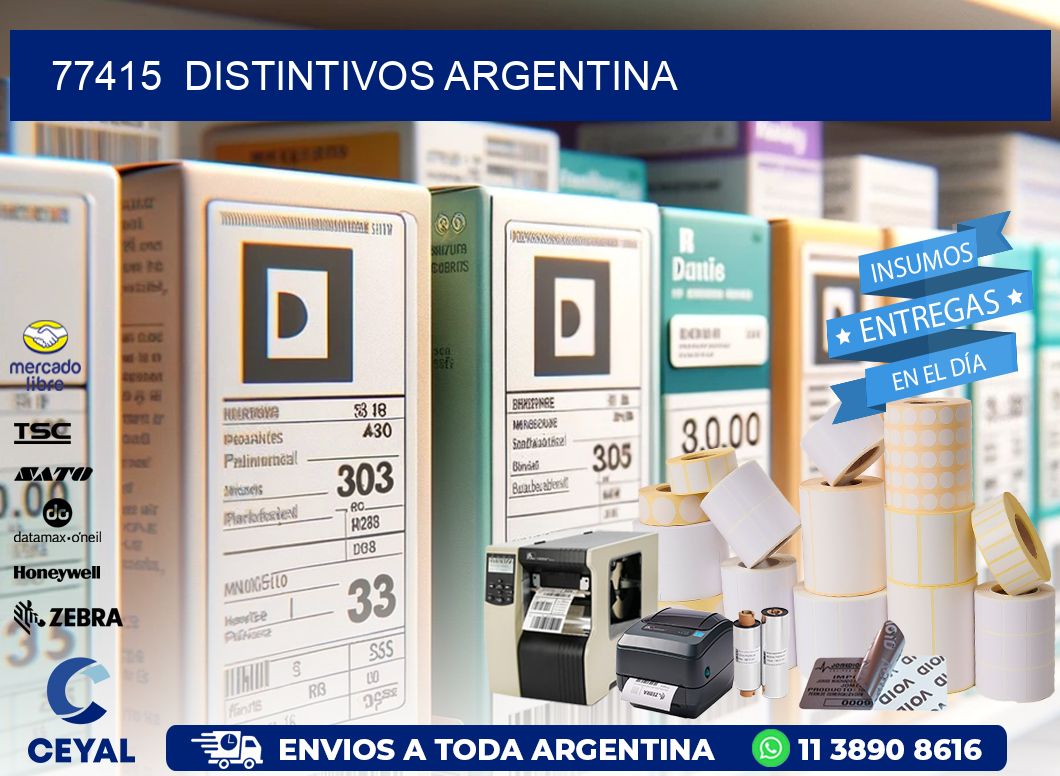 77415  Distintivos Argentina