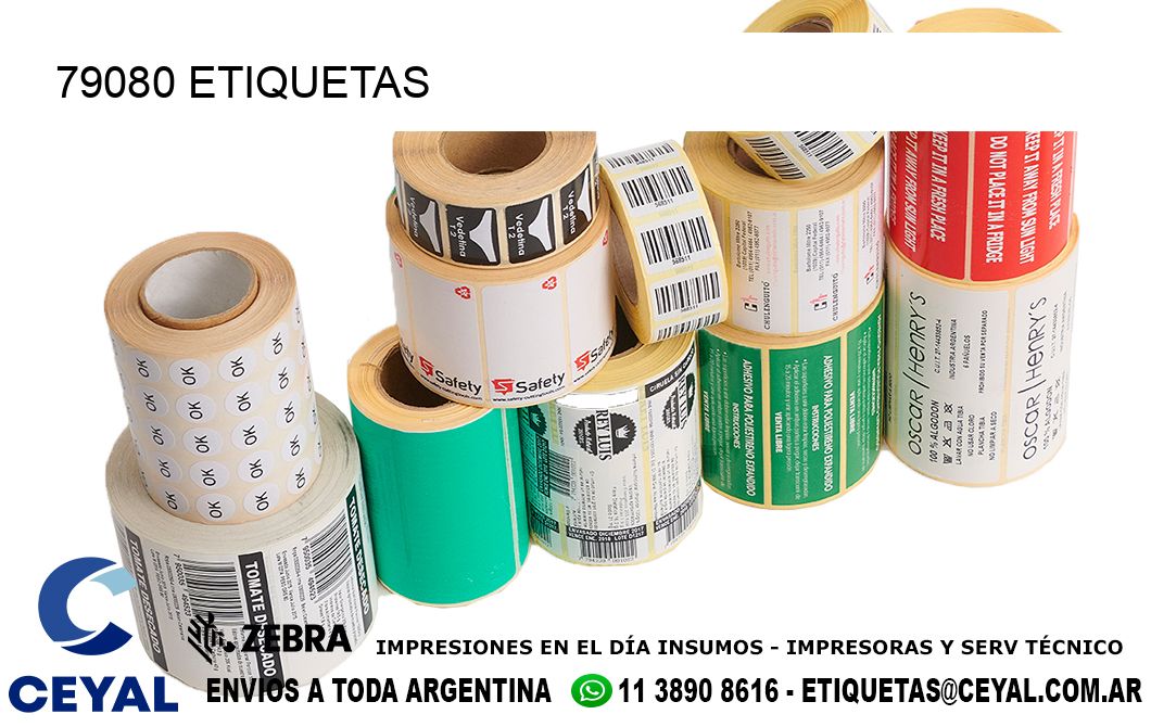 79080 ETIQUETAS